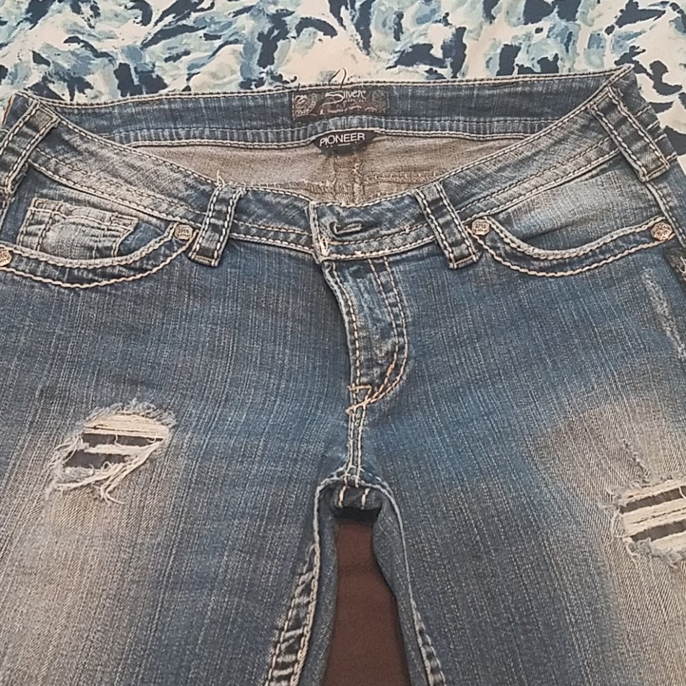 Womens Silver Jeans pioneer